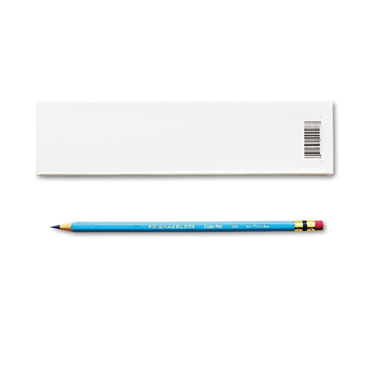Col-Erase Pencil w/Eraser Non-Photo Blue Lead/Barrel Dozen