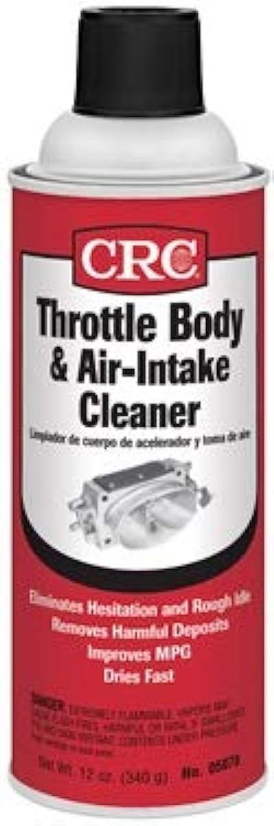 CRC 05078 Throttle Body and Air-Intake Cleaner - 12 Wt Oz.