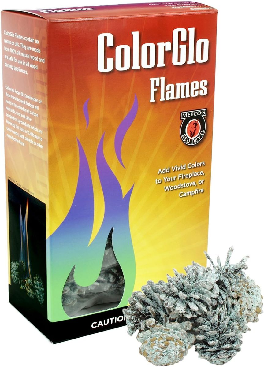 MEECO'S RED DEVIL ColorGlo Color Flame Cones