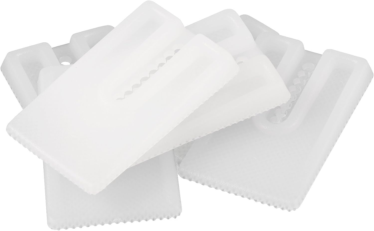 SoftTouch Furniture Leveling Wedges (6 pieces), White