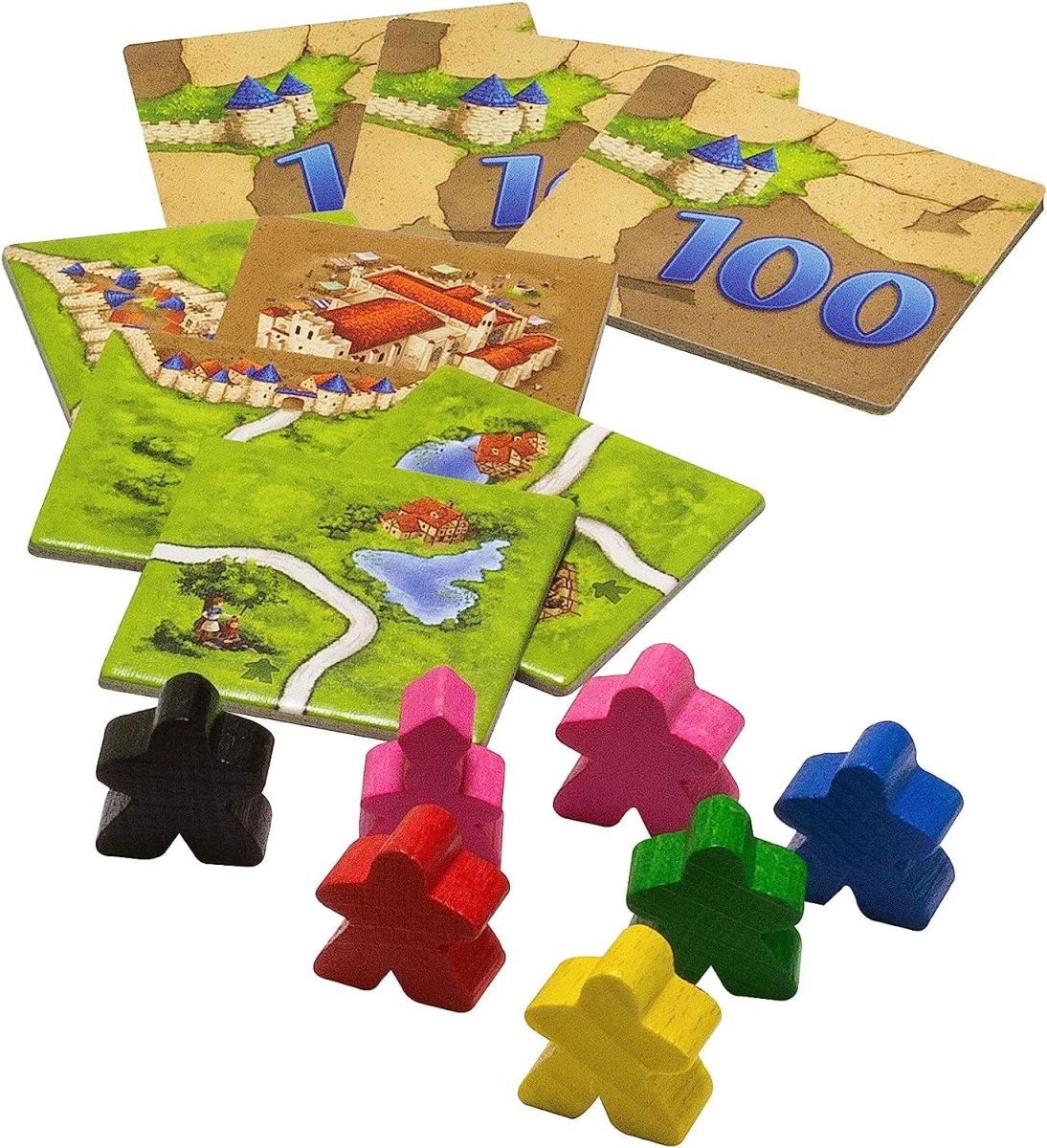 Carcassonne Inns & Cathedrals EXPANSION 1 | Board Game for Adults and Family | Strategy,Medieval Adventure Board Game | 2-6 Players | Made by Z-Man Games