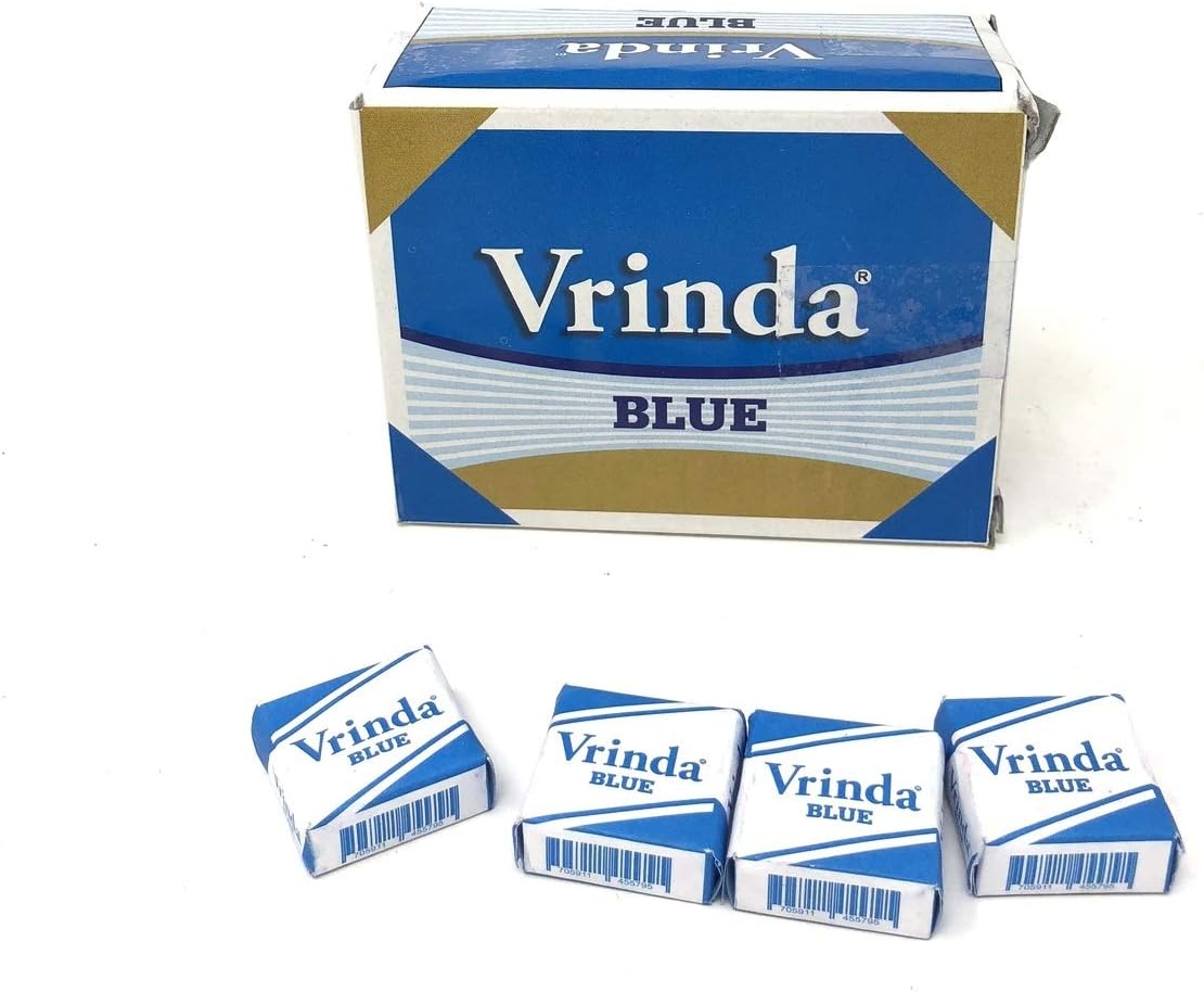 Vrinda Blue Squares Box of 48