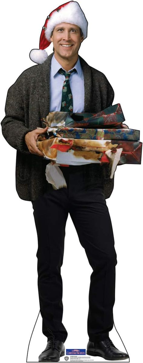 Cardboard People Clark Griswold Life Size Cardboard Cutout Standup - National Lampoon's Christmas Vacation (1989 Film)