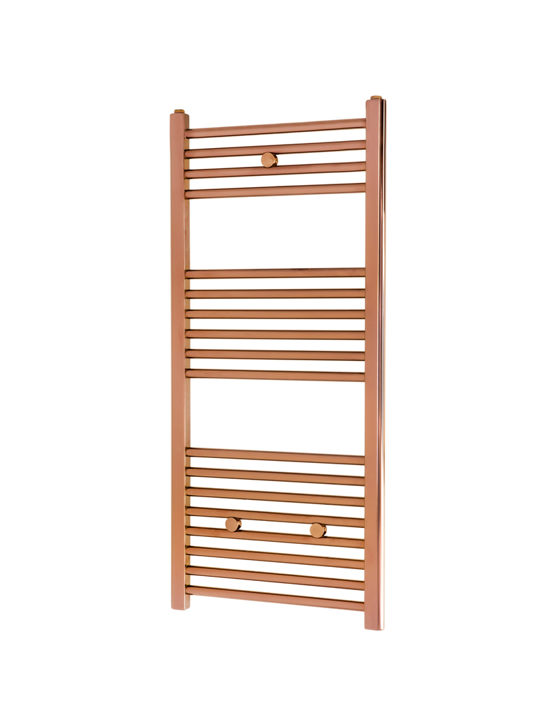 50/100CM 14 Pipes 400W ON/OFF Electric Rose Color Titanium Coating Towel Radiator
